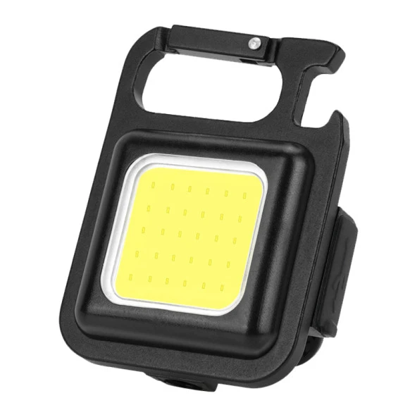 Powermaster PM-21489 Cob Ledli 3 Fonksiyonlu Anahtarlık Şarjlı Lamba ürün görseli 1