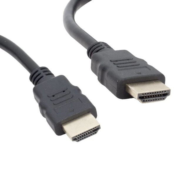 Powermaster PM-31396 Plastik Düz Siyah 50 Cm Poşetli HDMI Kablo ürün görseli 1