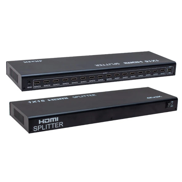 Powermaster PM-4948 16 Port 1080P 3D 16'Lı HDMI Dağıtıcı ürün görseli 1