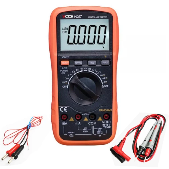 Powermaster VC-97 True RMS Profesyonel Dijital Multimetre Ölçü Aleti ürün görseli 1