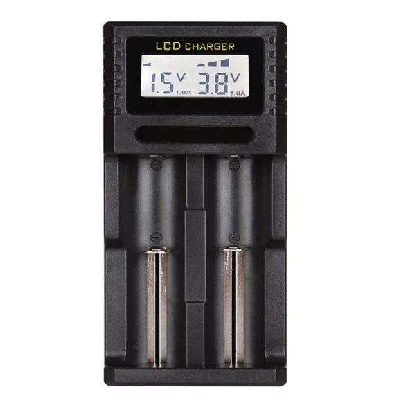 Powermaster PMR-K2 4.2 Volt 2 X 0.5 Amper Pil Şarj Cihazı ürün görseli 1
