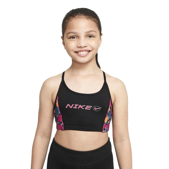 Nike G Nk Indy Bra Iconclash Çocuk Siyah Günlük Stil Sporcu BRA-DM8432-010 ürün görseli 1