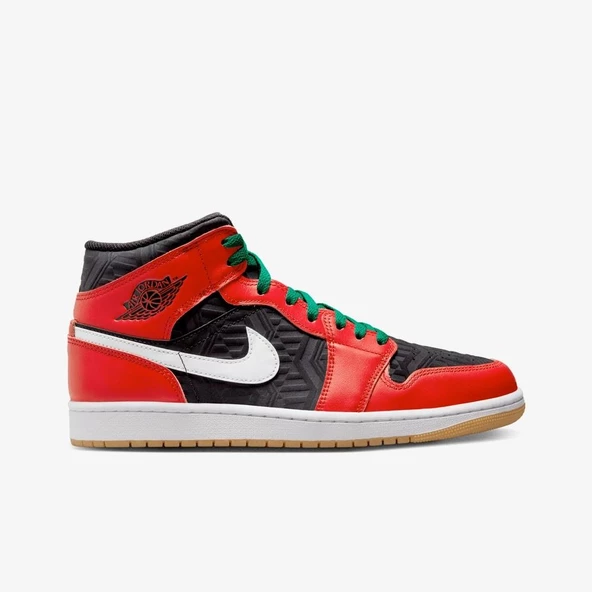 Air Jordan 1 Mid SE Christmas DQ8417-006 Erkek Basketbol Ayakkabısı ürün görseli 1