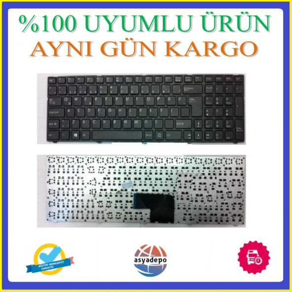 Casper Nirvana CN-VSM4210XA Klavye Siyah TR ürün görseli 1