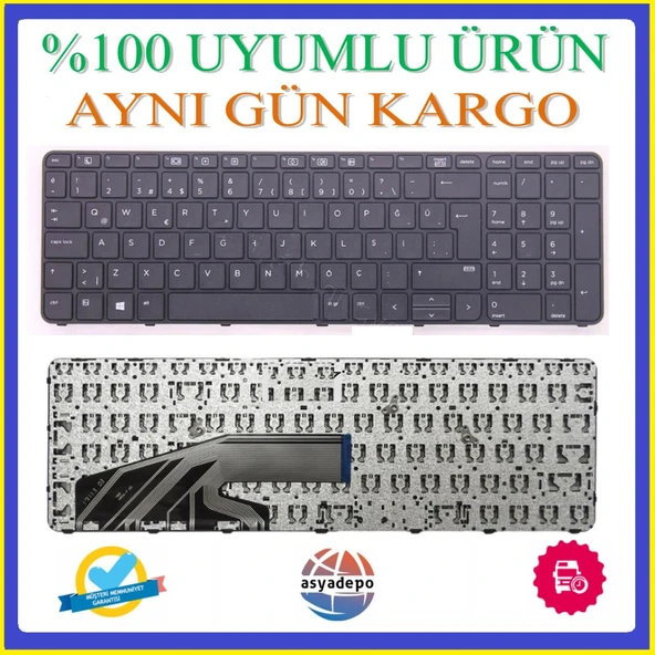 Hp W4P18EA Klavye Siyah TR ürün görseli 1