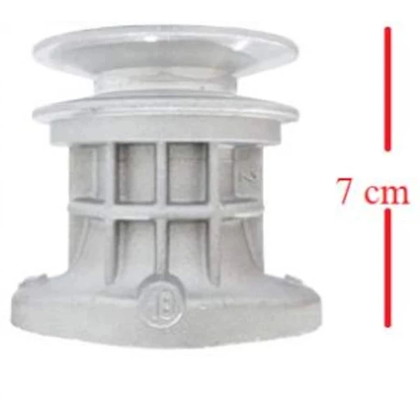 Şanzumanlı Çim Biçme Bıçak Göbeği 22Mm - Oleo-Mac G48Tk. G53Tk ürün görseli 1