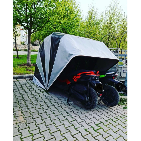 KAFKAS ATV ve 2 MOTORLUK MOTOSİKLET KORUMA GARAJI ürün görseli 1