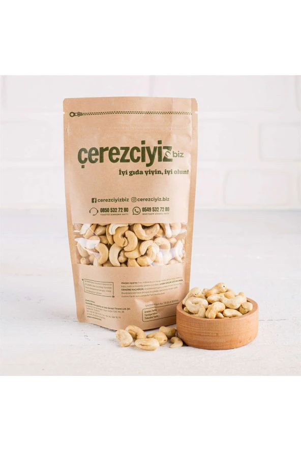 Çiğ Kaju (KAVRULMAMIŞ VE TUZSUZ) 250gr. ürün görseli 1
