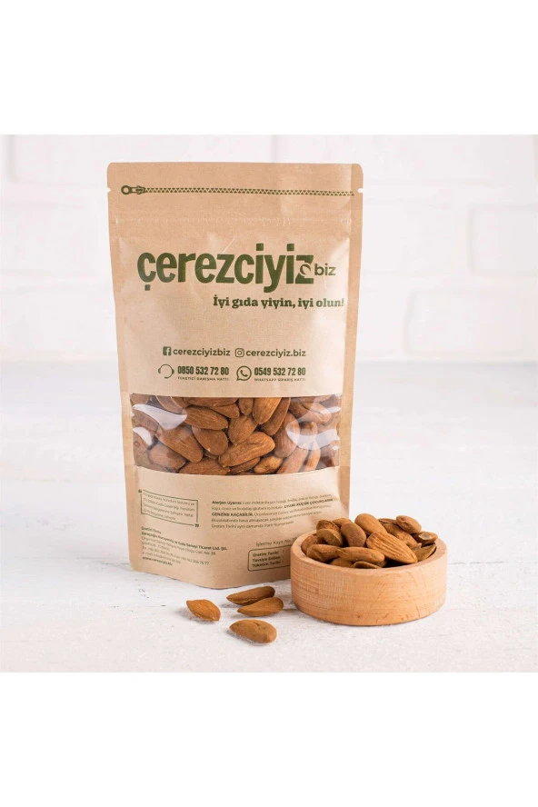 Çiğ Yerli Badem 250gr. ürün görseli 1