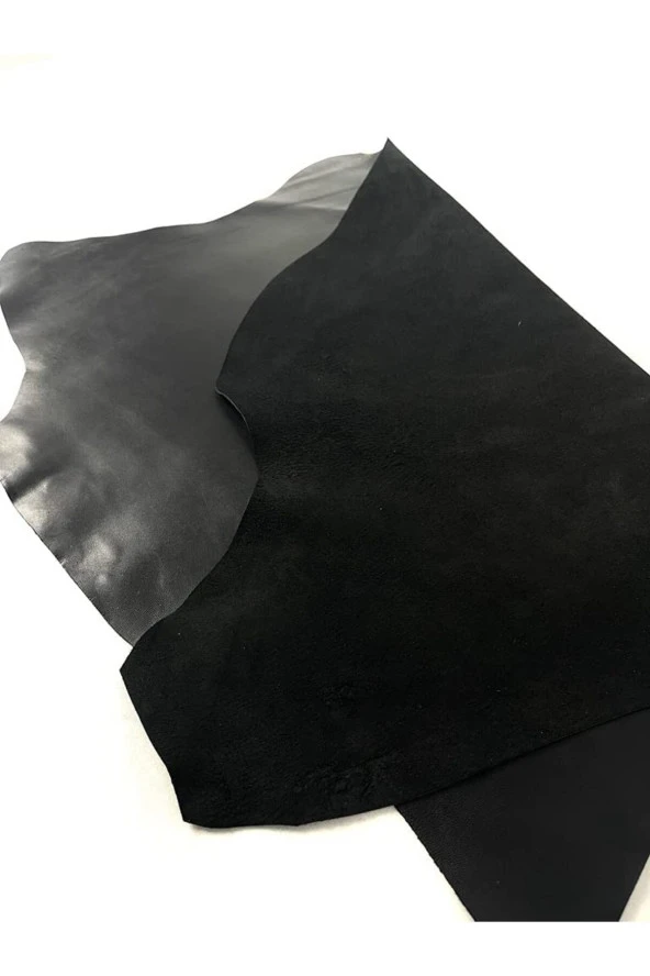 OSM LEATHER Hakiki Gerçek Siyah Kuzu Deri Ihracat Fazlası Yüksek Kalite ürün görseli 1