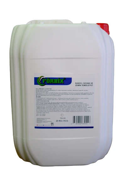 FORBİX BANYO FAYANS VE ZEMİN TEMİZLEYİCİ 20 KG ürün görseli 1