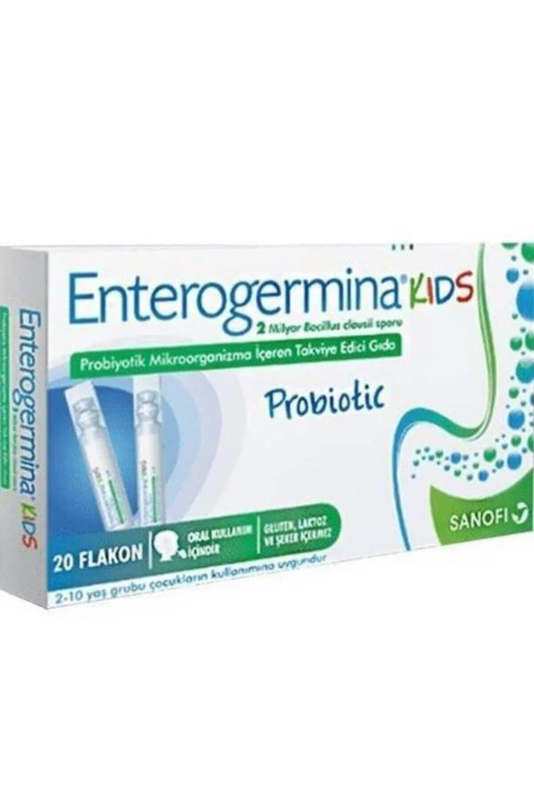 Enterogermina Kids(Çocuk) Probiyotik 5 ml 20 Flakon ürün görseli 1