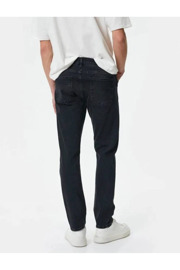 Slim Fit Kot Pantolon - Brad Jean - Resim 4