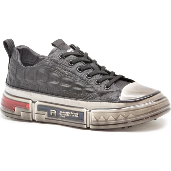 MARCOMEN 18219  İTHAL FASHİON ERKEK DERİ SNEAKERS AYAKABI ürün görseli 1