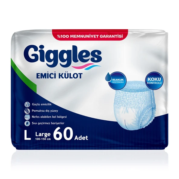 Giggles Emici Külot L-Large Beden 60 Adet ürün görseli 1