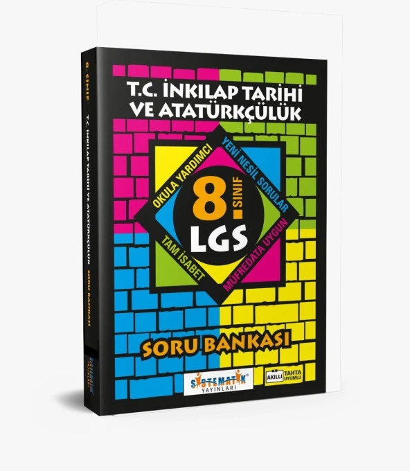 8. Sınıf Lgs T.c. İnkılap Tarihi Ve Atatürkçülük Soru Bankası Sistematik Yayınları ürün görseli 1