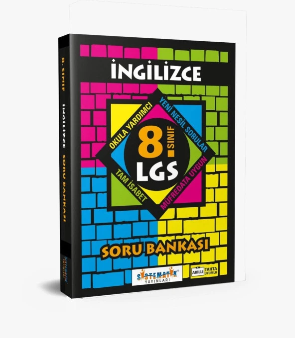 8. Sınıf LGS İngilizce Soru Bankası Sistematik Yayınları ürün görseli 1