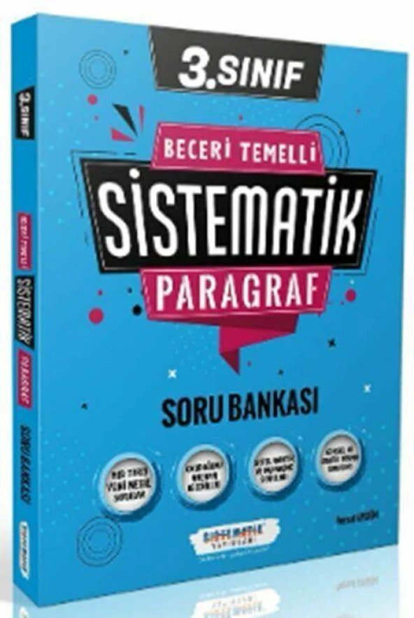 3. Sınıf Beceri Temelli Paragraf Soru Bankası Sistematik Yayınları ürün görseli 1