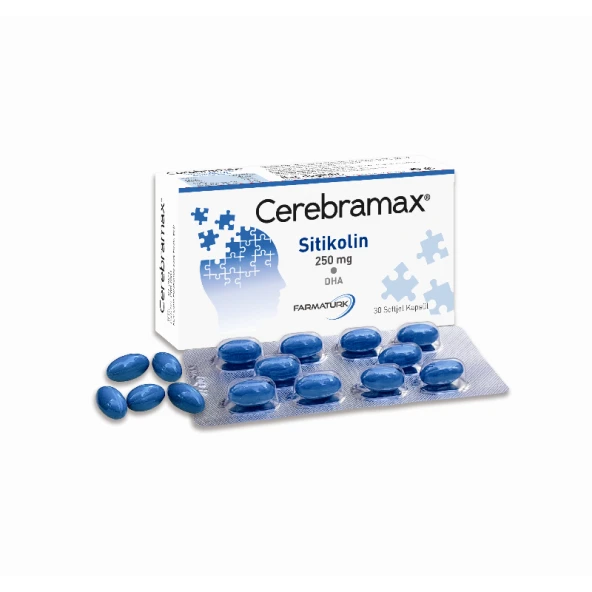 Cerebramax Sitikolin 30 Kapsül ürün görseli 1