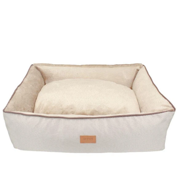 Lepus Winter Bed Krem Large - Resim 2