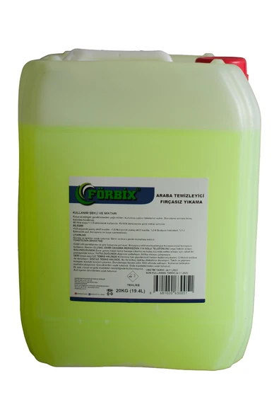 FORBİX ARABA TEMİZLEYİCİ FIRÇASIZ YIKAMA ŞAMPUANI 20 KG ürün görseli 1