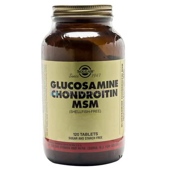 Solgar Glucosamine Chondroitin MSM 120 Tablet ürün görseli 1