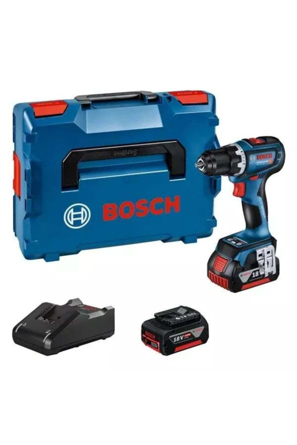 Bosch GSR 18V-90 C 2x5.0Ah Çift Akülü Vidalama ürün görseli 1