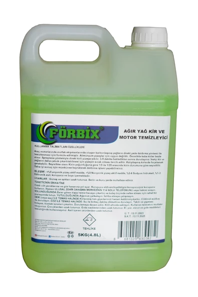 FORBİX AĞIR YAĞ, KİR VE MOTOR TEMİZLEYİCİ 5 KG ürün görseli 1