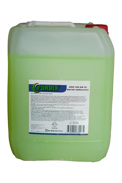 FORBİX AĞIR YAĞ KİR VE MOTOR TEMİZLEYİCİ 20 KG ürün görseli 1