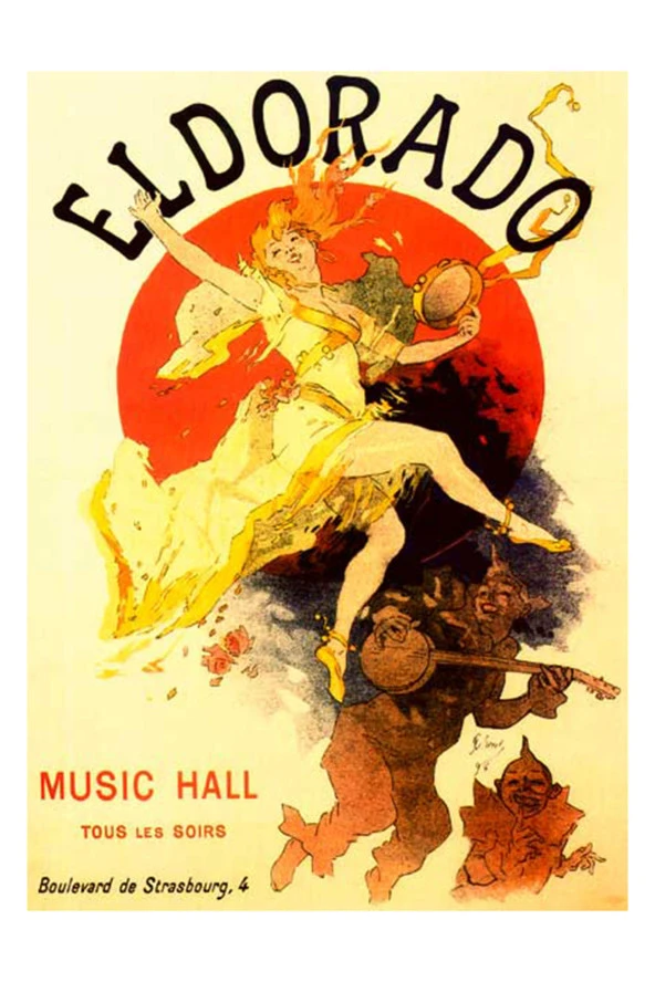 Metal Poster Eldorado Metal15x21cm ürün görseli 1