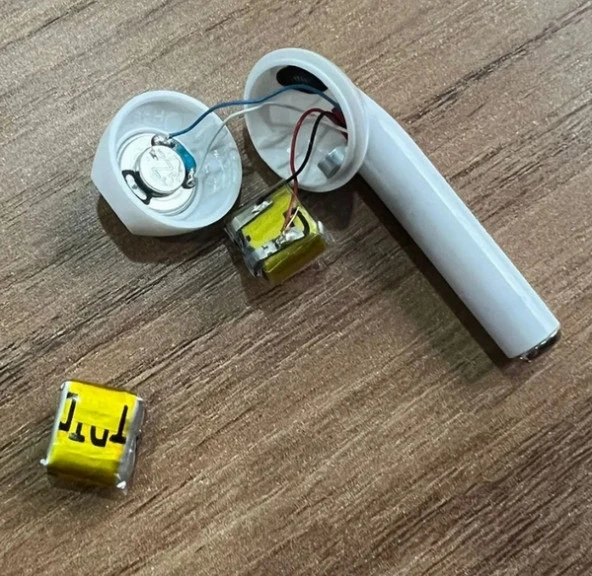 Bluetooth Kulaklık Pili Mp3-4 3.7v 40mah Şarjlı Li-polimer ölçüler  9mmx9mmx4mm BT40MAH000080 ürün görseli 1