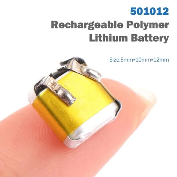 Day Bluetooth Kulaklık Pili Mp3 4 5 3.7v 40 mah Şarjlı Li-polimer ölçüler : 9mmx9mmx4mm) BT40MAH000085 ürün görseli 1