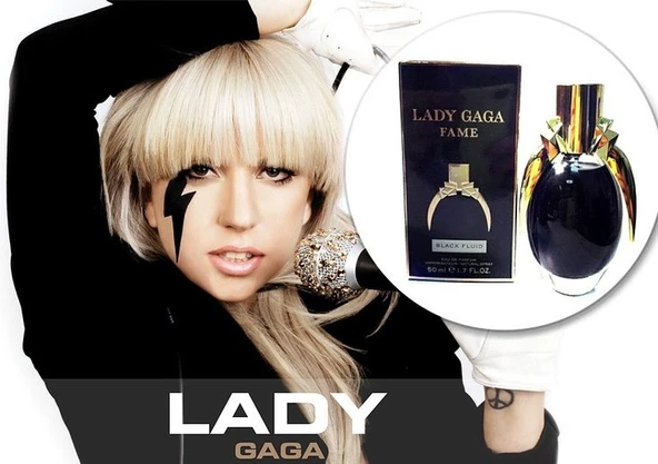 PTTAVM: Lady Gaga Fame Fame Black Fluid Edp 100 mL Kadın Parfümü
