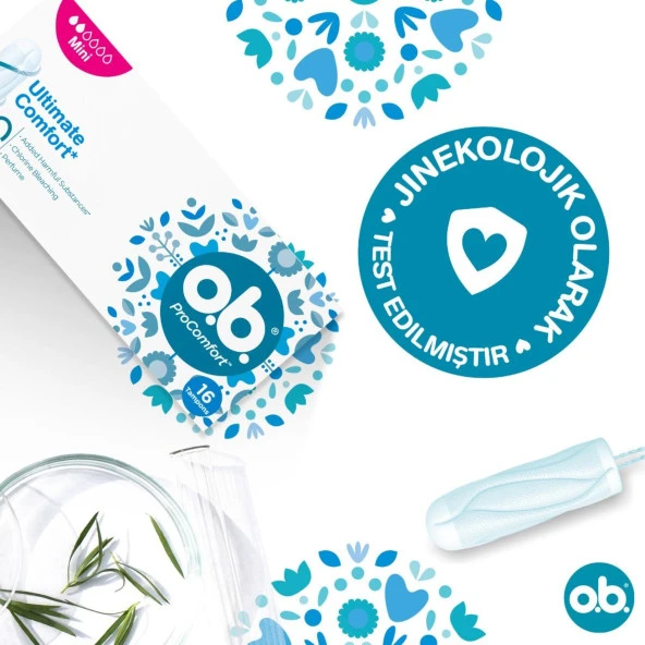 O.B. Tampon Mini 16x5 80 Adet - Resim 2