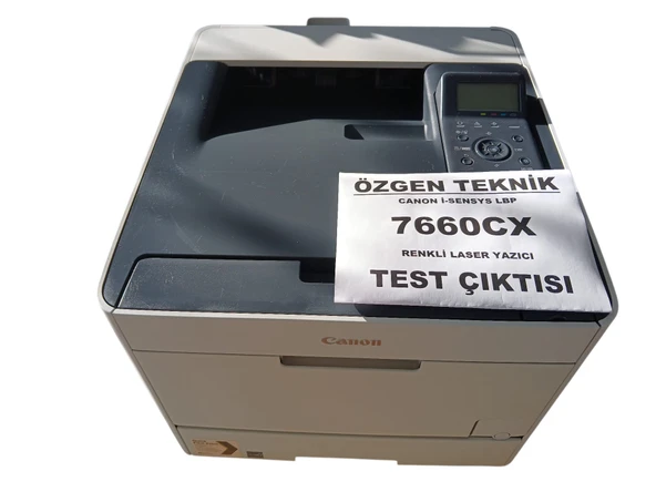 canon i-sensys lbp 7660cdn yazıcı(ÇALIŞIR,SORUNSUZ,İKİNCİEL) ürün görseli 1