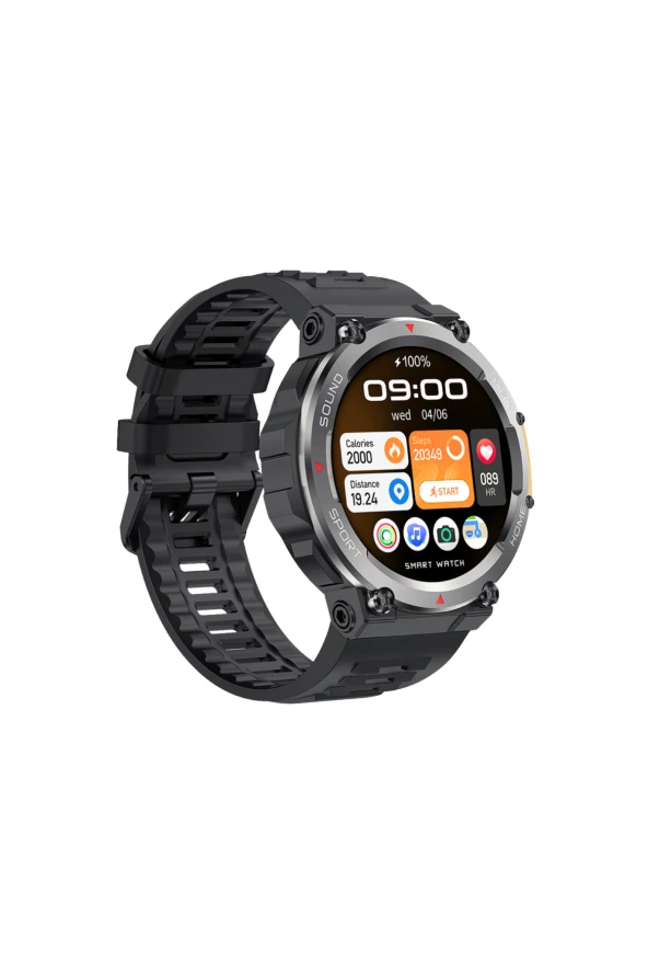 Reeder P13 Blue Max Uyumlu Outdoor Akıllı Saat Konuşma Özellikli 46MM ürün görseli 1