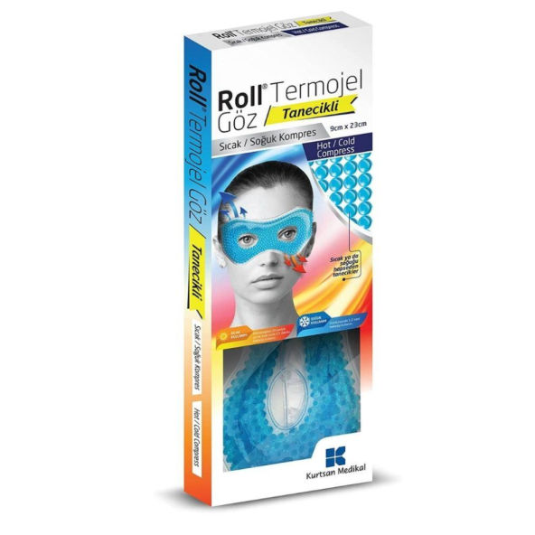 Roll Sıcak Soğuk Termojel Göz Tanecikli Kompres 9cm x 23cm ürün görseli 1