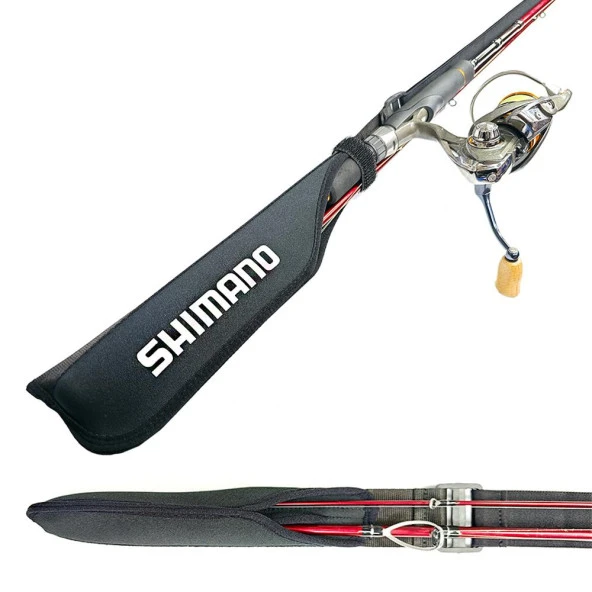 Shimano Neopren Ayarlanabilir Lastikli Kamış Koruma Kılıfı - Spin ürün görseli 1