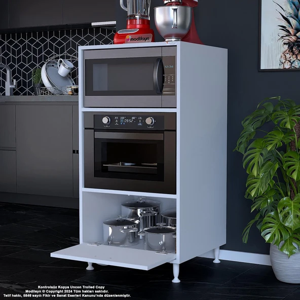 Modilayn SİLVA 17-503 Ankastre- Mikrodalga Dolabı, Mini- Midi Fırın Dolabı ürün görseli 1