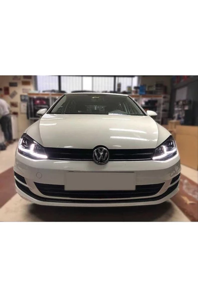 Volkswagen Golf 7 J Led Far Silver (2013-2018) ürün görseli 1