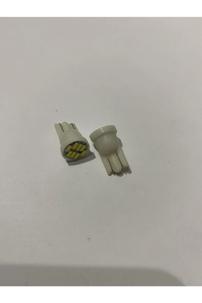 T10 Led Park-plaka Lamba Beyaz 12 Volt - Resim 2