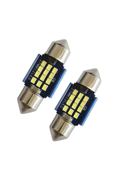 Sofit Ampül - Sofit Led Ampül - 31mm Sofit Led - Sofit Led Canbus - C5w Tavan Plaka Ampül ürün görseli 1