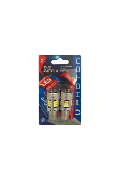 P21w Beyaz Fanlı Blister Ph7219 Fn B2 ürün görseli 1