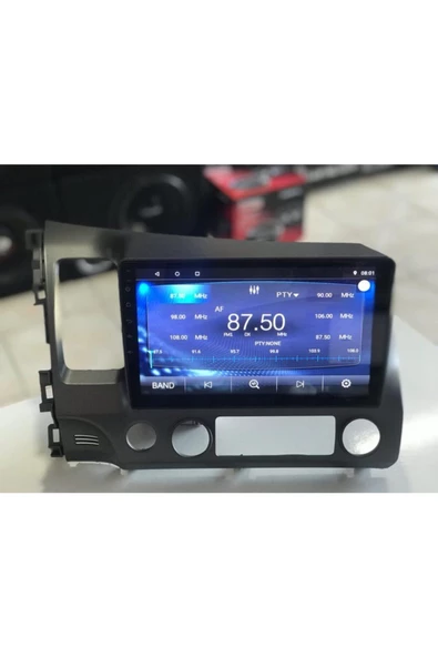 Honda Civic Fd6 2006-2011 Uyumlu Android 10,0 Multimedya Navigasyon Oem Double Teyp ürün görseli 1