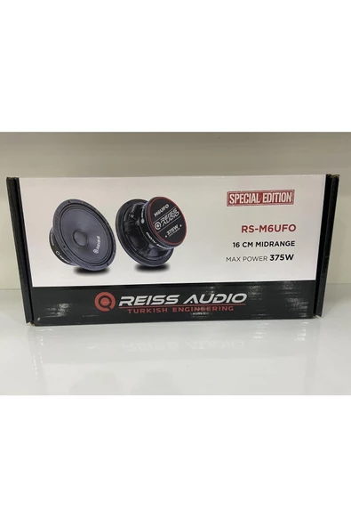Rs-m6ufo 16 Cm 375 Wat 150 Rms Pro Seri Midrange - Resim 2