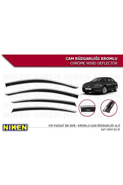 B8 Kromlu Cam Rüzgarlığı - Resim 2