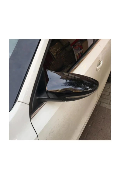 Volkswagen Scirocco Ayna Kapağı Yarasa Ayna (pianoblack) - Resim 3