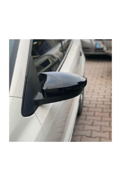 Volkswagen Scirocco Ayna Kapağı Yarasa Ayna (pianoblack) - Resim 2