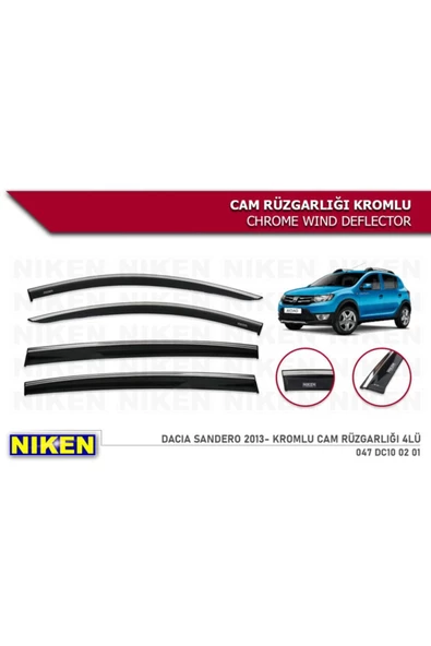 Kromlu Cam Rüzgarlığı Sandero 2013- ürün görseli 1
