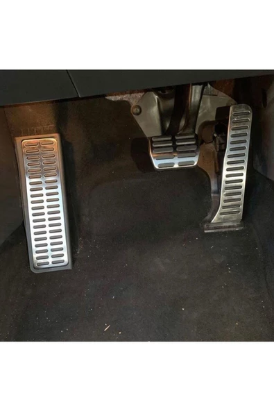 Jetta Mk5 Golf 5-6 Scirocco Leon Mk2 Krom Pedal Seti Otomatik ürün görseli 1